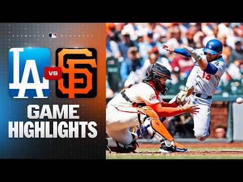 Dodgers vs. Giants Game Highlights (4/23/26) | MLB Highlights