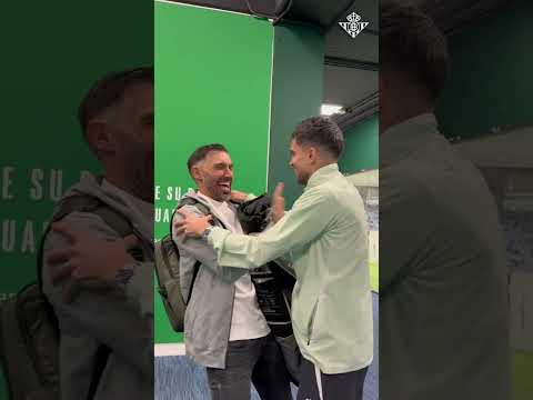 Siempre es un placer recibiros en casa, Eder y Jon 💚