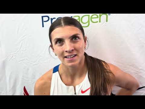 Maggi Congdon relieved to advance on time in women’s 800m, still learning indoor tactics