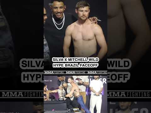 WILD Bryce Mitchell vs. Jean Silva staredown | MMA Fighting