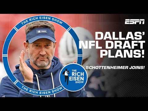 Brian Schottenheimer’s plan for the Cowboys' NFL Draft pick | The Rich Eisen Show