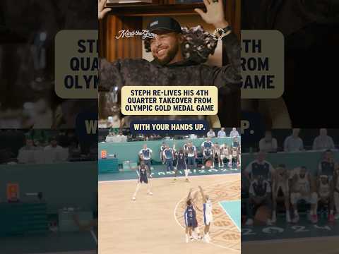 Steph still can't stop laughing at this picture from the Olympics 😂 Watch Part 2 out now #teamusa