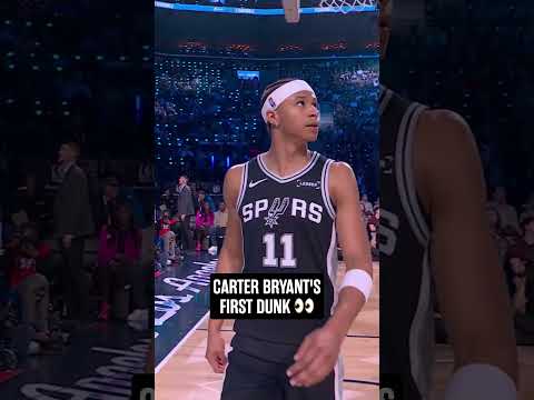 YEAH CB ‼️  #spurs #nba #carterbryant #nbaallstar #dunkcontest