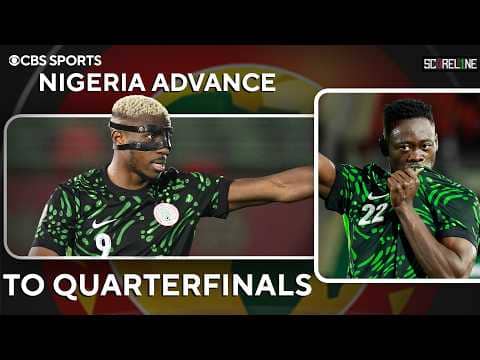 Is Nigeria THE FAVORITE to win AFCON 2025? 🏆 | Scoreline