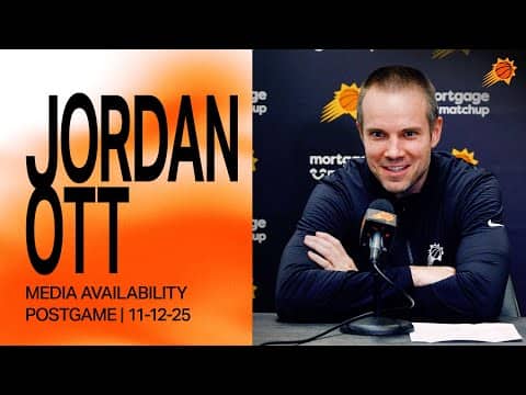 Head Coach Jordan Ott Postgame Media Availability | 11-12-25