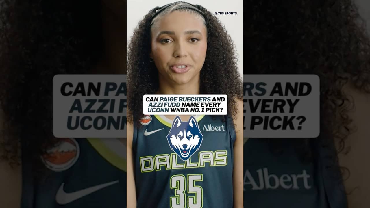 Can Paige Bueckers and Azzi Fudd name every WNBA No. 1 overall pick from UConn? #wnba #uconn