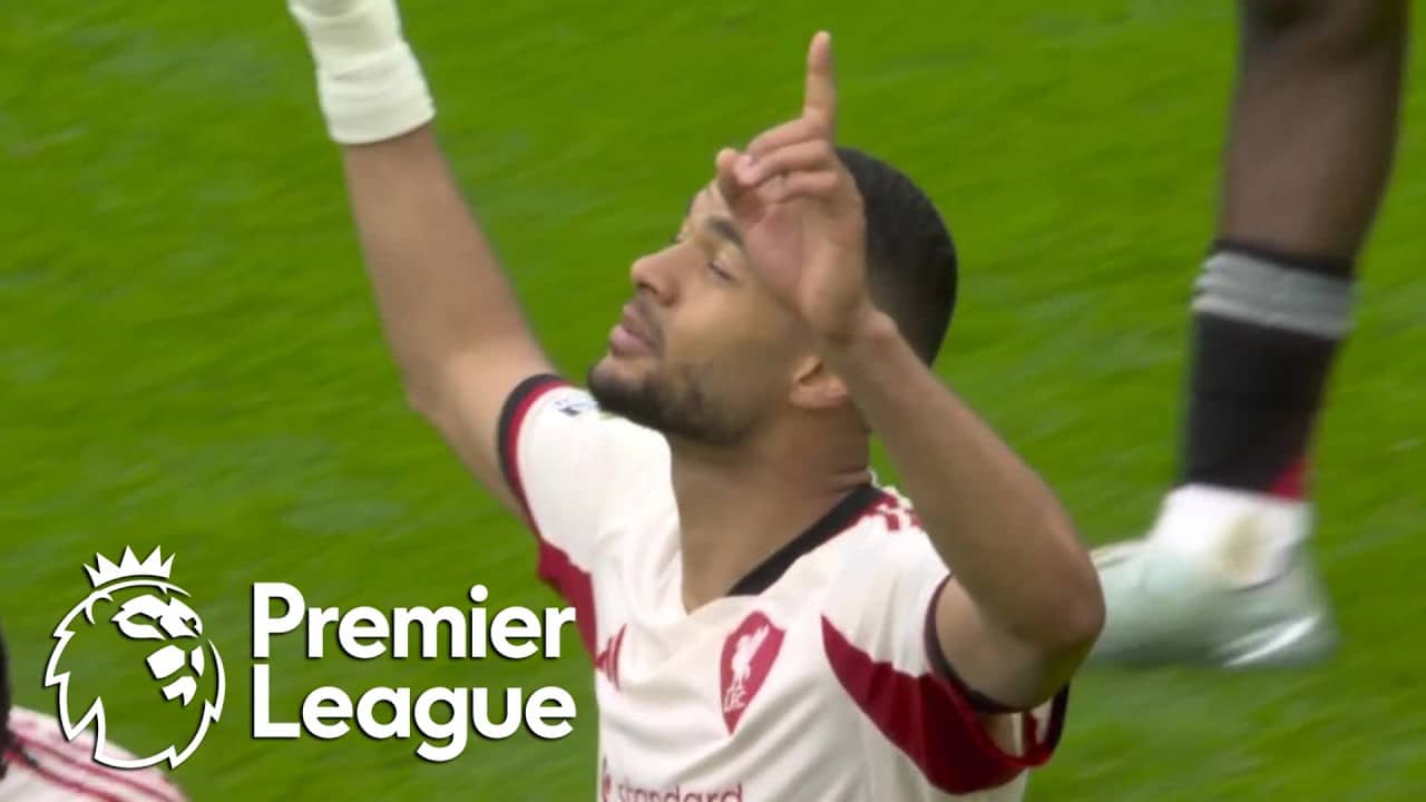 'Danger, danger, danger!': Gakpo fires Liverpool level with Man United | Premier League | NBC Sports