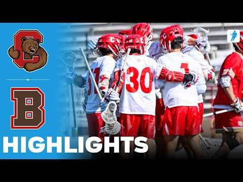 Cornell vs Brown | NCAA College Lacrosse | Highlights - March 14, 2026