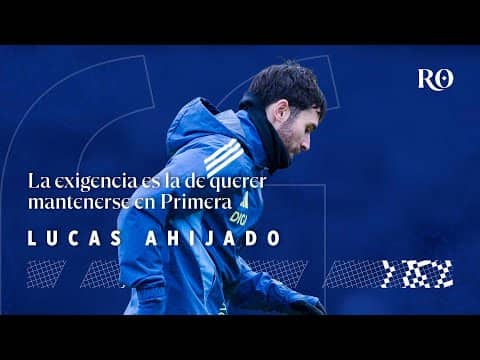 Rueda de Prensa Lucas Ahijado