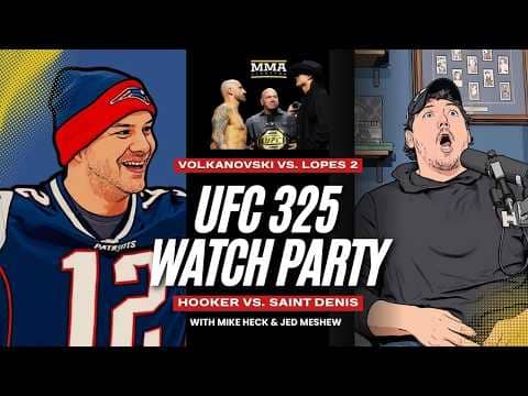 UFC 325 LIVE STREAM & Results | Alexander Volkanovski vs. Diego Lopes 2 | MMA Fighting Watch Party