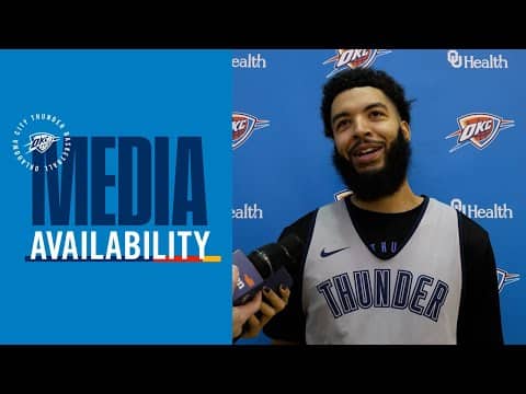 Shootaround Media + One on One with Kenrich Williams | November 28, 2025 | OKC Thunder