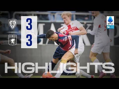 Highlights | Cagliari-Genoa 3-3 | Serie A Enilive