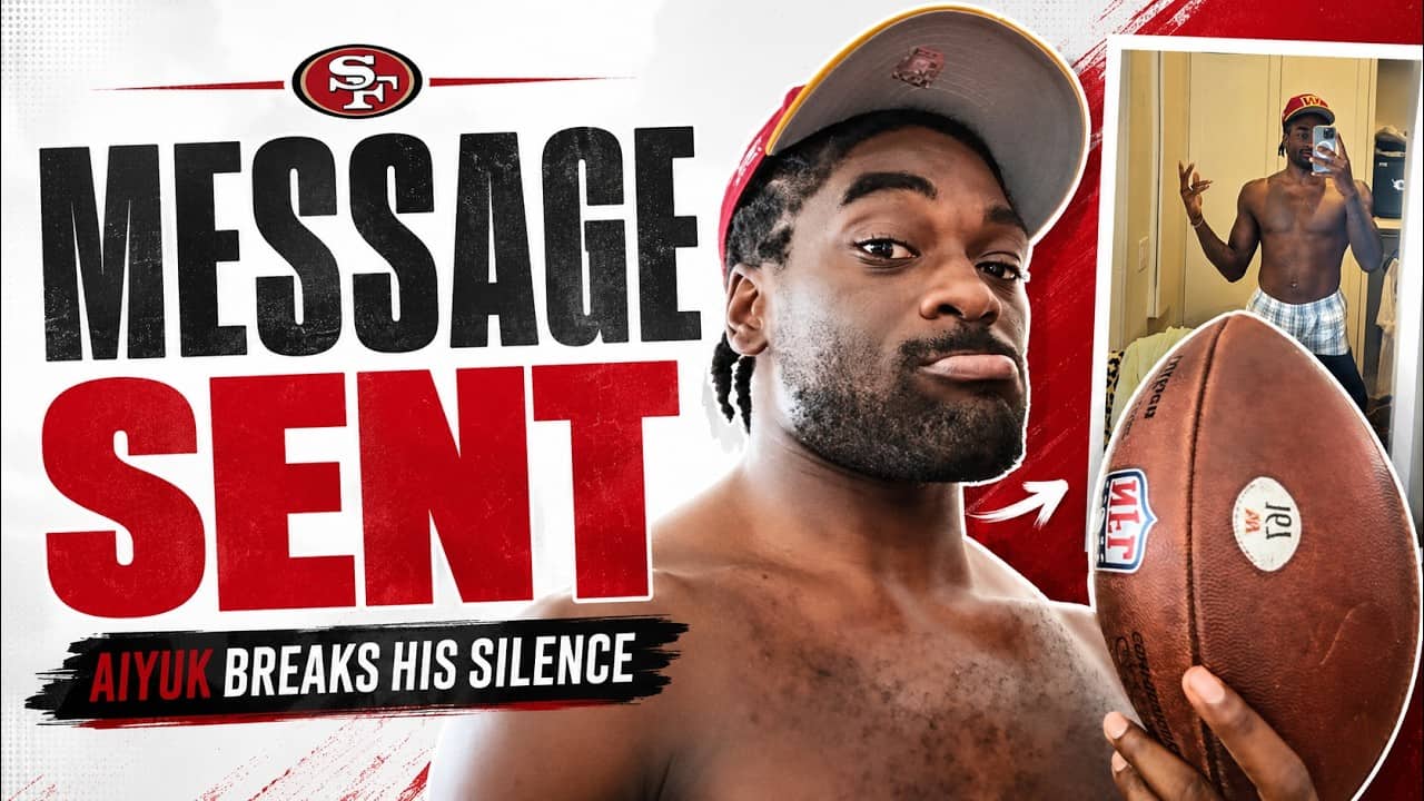 Brandon Aiyuk breaks his silence on 49ers situaiton