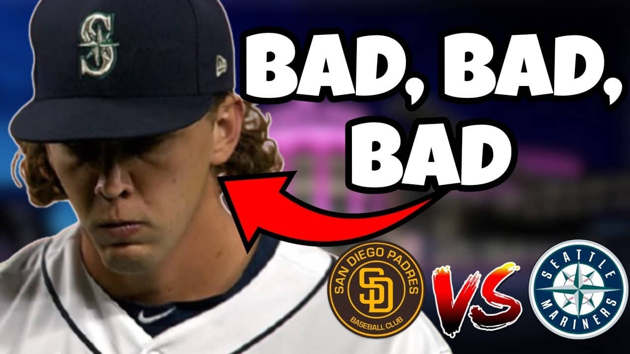 Logan Gilbert Struggles in Mariners Loss to Padres - Mariners Postgame