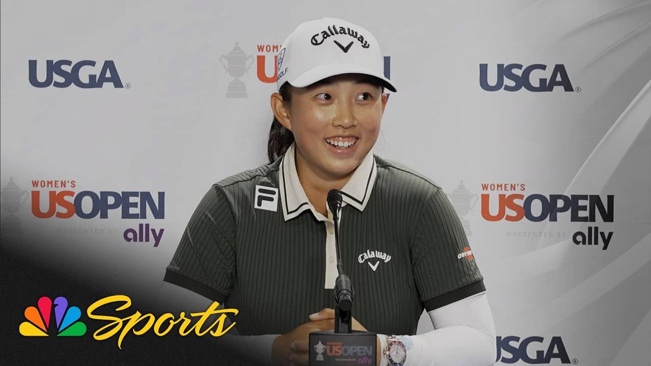 How Ruoning Yin navigated nerves to produce strong U.S. Women's Open Round 2 | Golf on NBC Sports