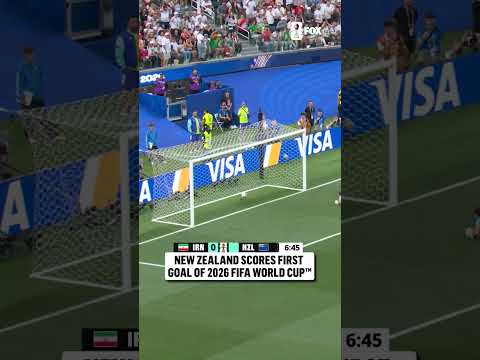 FIRST GOAL OF THE 2026 FIFA WORLD CUP FOR NEW ZEALAND!  🇳🇿