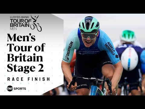ANOTHER FINE PERFORMANCE! 👏 | 2025 Tour Of Britain Stage 2 Final KM's | TNT Sports Cycling
