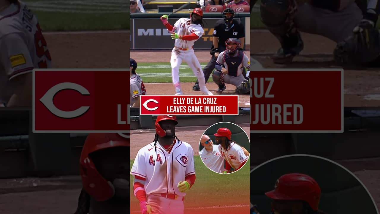 Elly De La Cruz Leaves Game with Right Hamstring Tightness