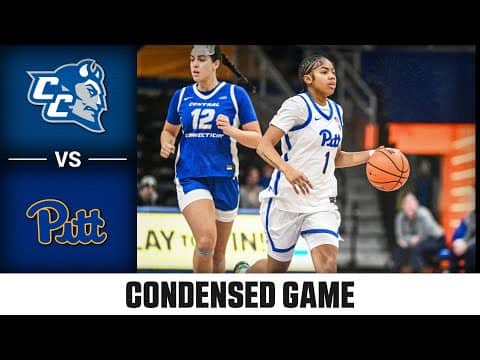 Central Conn. State vs. Pitt Condensed Game | 2025-26 ACC Women's Basketball