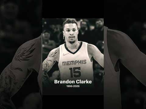 Rest in peace, Brandon Clarke! Gone way too soon. #rip #brandonclark #fyp #shorts