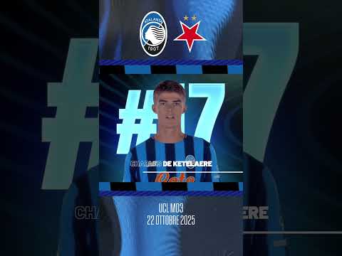 Atalanta-Slavia Praha | Our Starting XI | UCL League Phase 2025/26 MD3