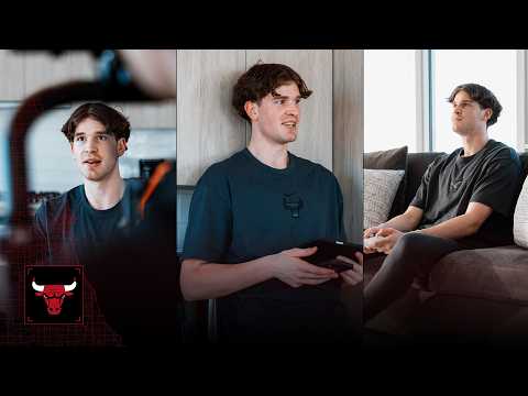 Inside NBA rookie Lachlan Olbrich's Chicago high-rise 👀 | Chicago Bulls