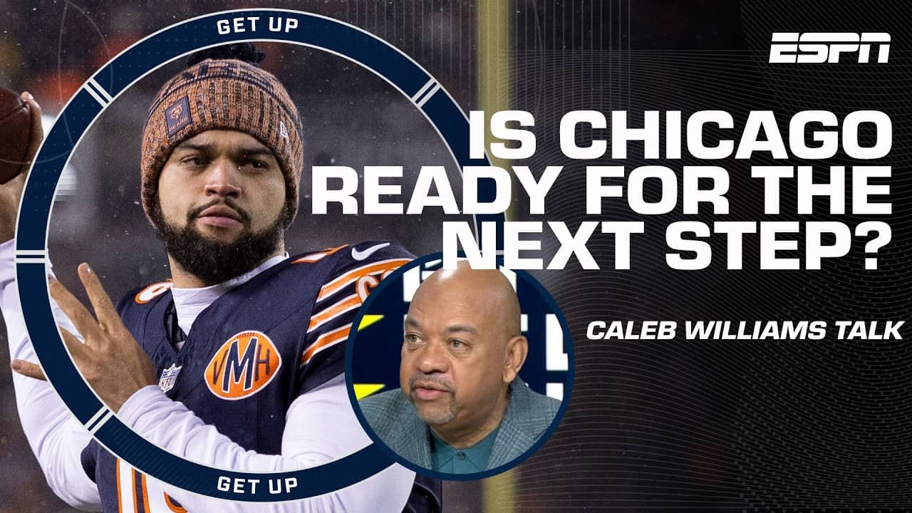Michael Wilbon PRAISES Caleb Williams & his Bears 🗣️ 'This season was MAGICAL!' ✨ | Get Up