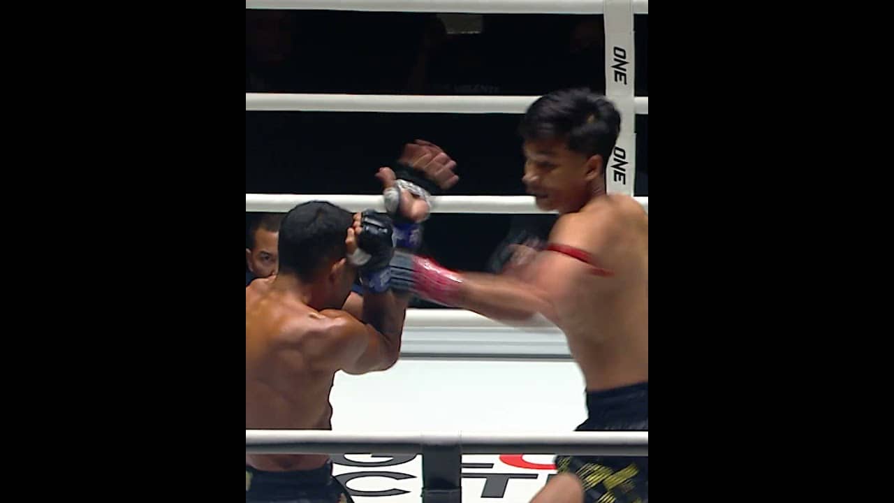 Pure CHAOS 🔥Relive the Muay Thai clash between Aliff and Walter Goncalves!