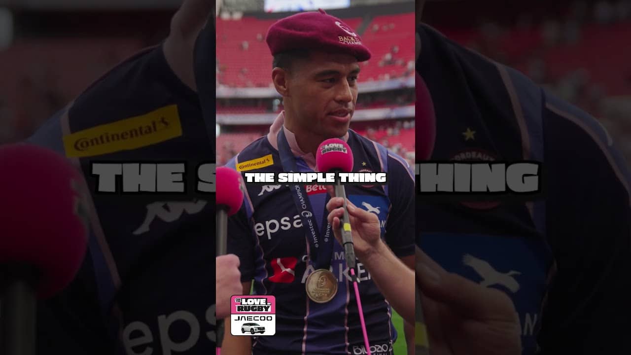 Rayasi breaks down a crazy Bordeaux try 🧠 #rugby