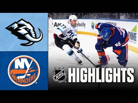 Mammoth vs. Islanders | NHL Highlights | January 01, 2026