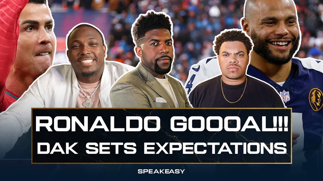 Acho, Shady & Carebear React To Ronaldo’s 2 Goals, Dak’s Expectations, Ant Mad? & MORE!