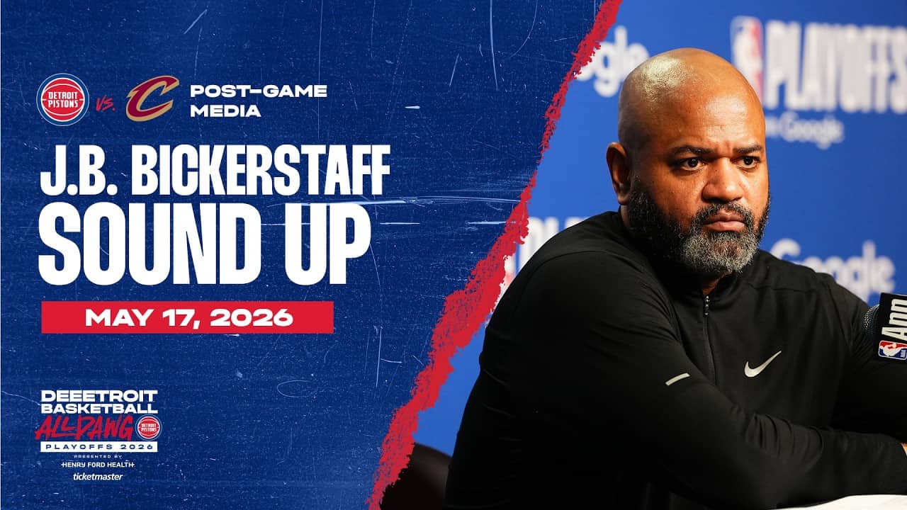 Round 2 Game 7: Post-Game Press Conference: J.B. Bickerstaff | Pistons vs. Cavs | 05.17.26
