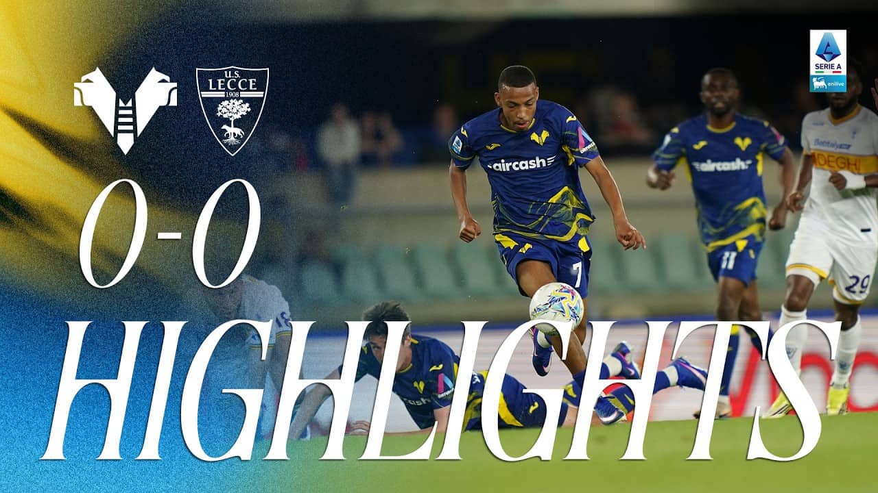 Highlights Serie A Enilive 2025/26 | Hellas Verona-Lecce 0-0
