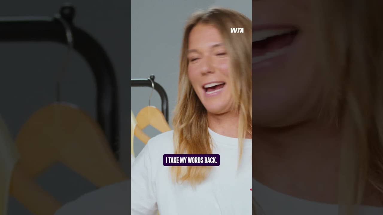 Bringing the feminine energy on and off the court 🌟 Watch Style Unpacked with Oksana now! #WTA