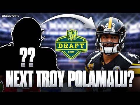 Breaking down 3 TOP 100 prospects from 2026 NFL Draft: Which player is similar to Troy Polamalu? 👀