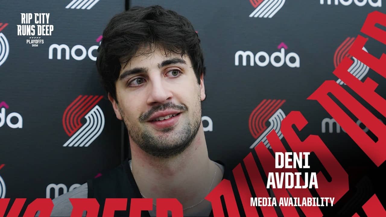 Deni Avdija Media Availability | Portland Trail Blazers | April 23, 2026