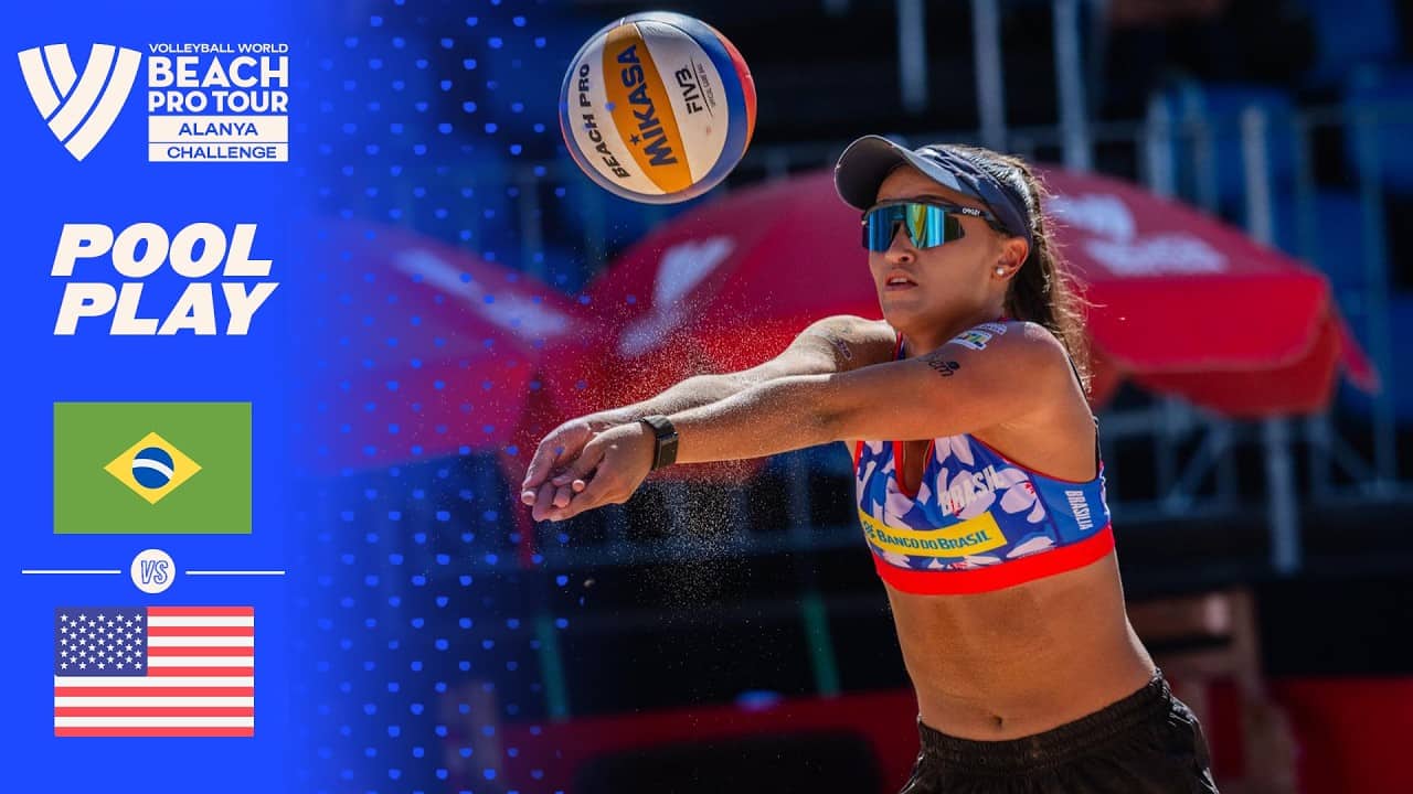 Verena/Thainara vs. Harward/Hodel - Pool Play Highlights | Alanya 2026 #BeachProTour