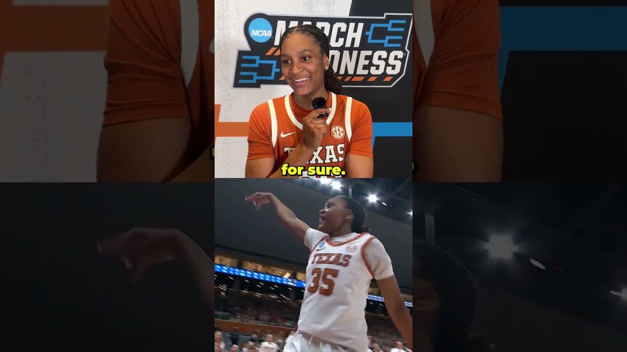 Madison Booker breaks down her 40-point tournament game 🔥 #shorts