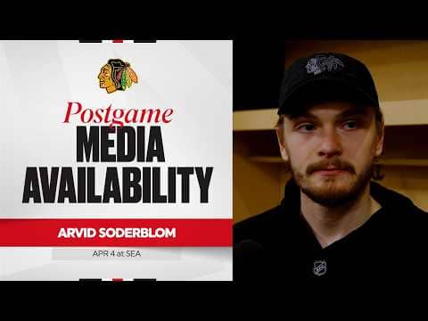 "We know we're a skilled team." | Arvid Soderblom Postgame 4.4.2026