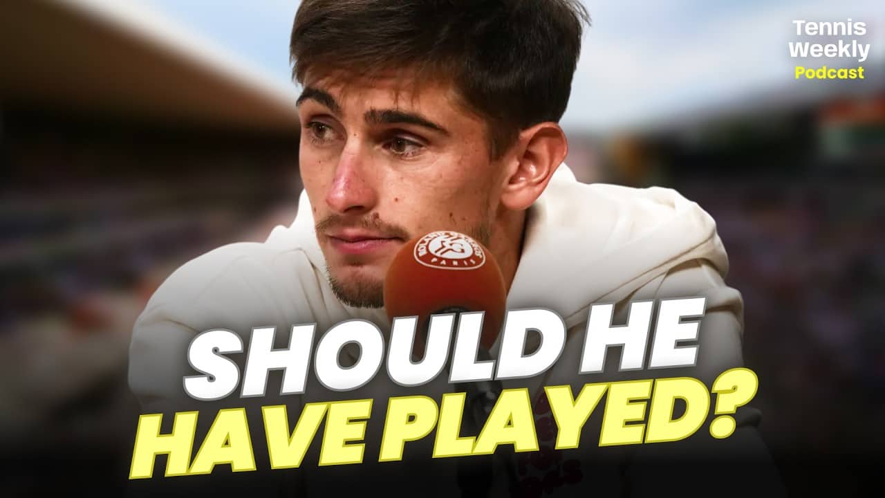 Arnaldi WITHDRAWS from Cobolli grand slam SEMIFINAL Should he have TRIED to play?