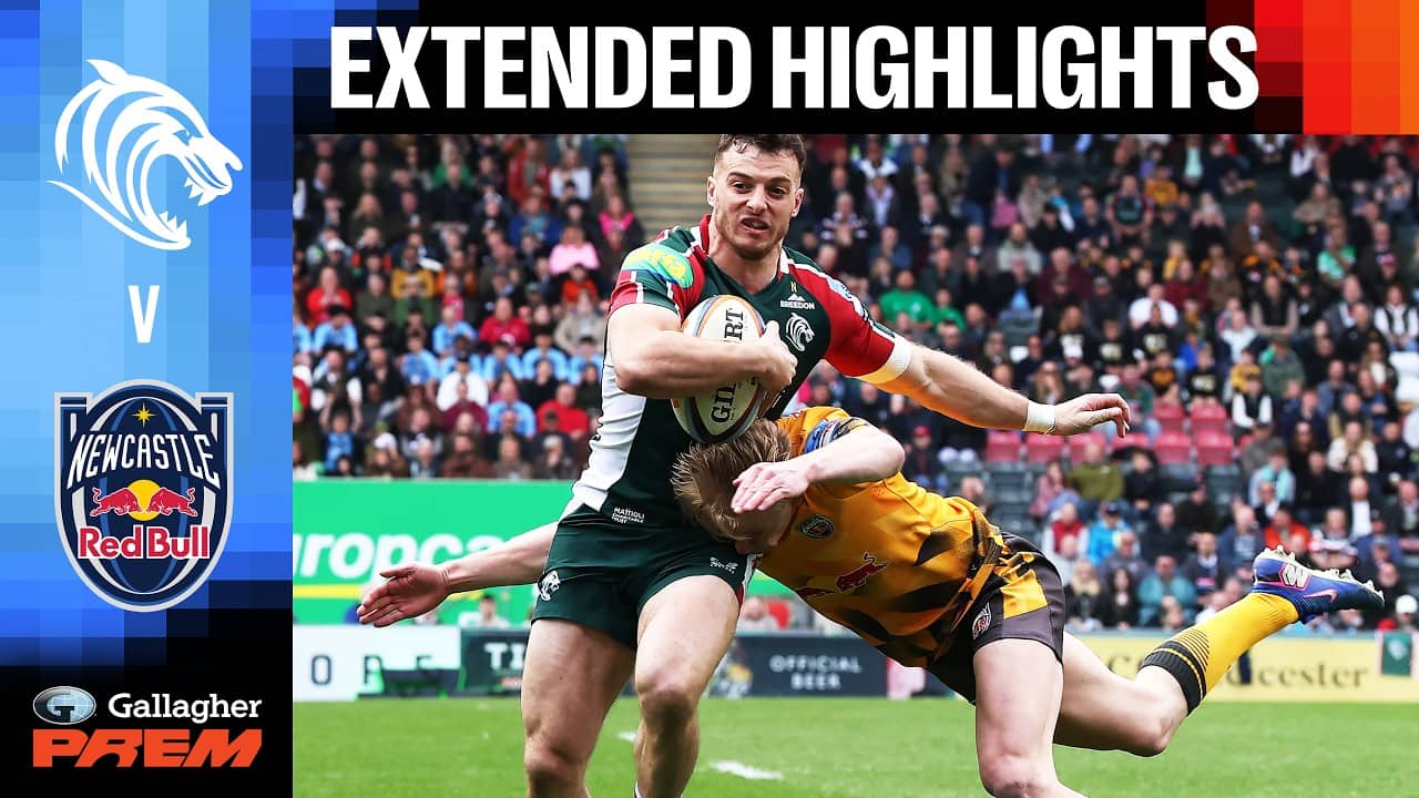 Leicester Tigers v Newcastle Red Bulls | EXTENDED HIGHLIGHTS | Gallagher PREM 25/26 | Round 13