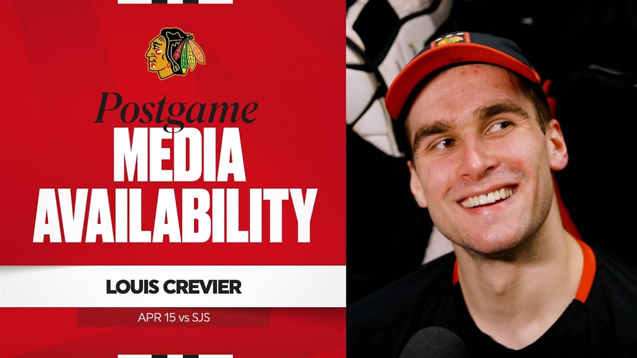 "We wanted to finish on a good note." | Louis Crevier Postgame 4.15.26