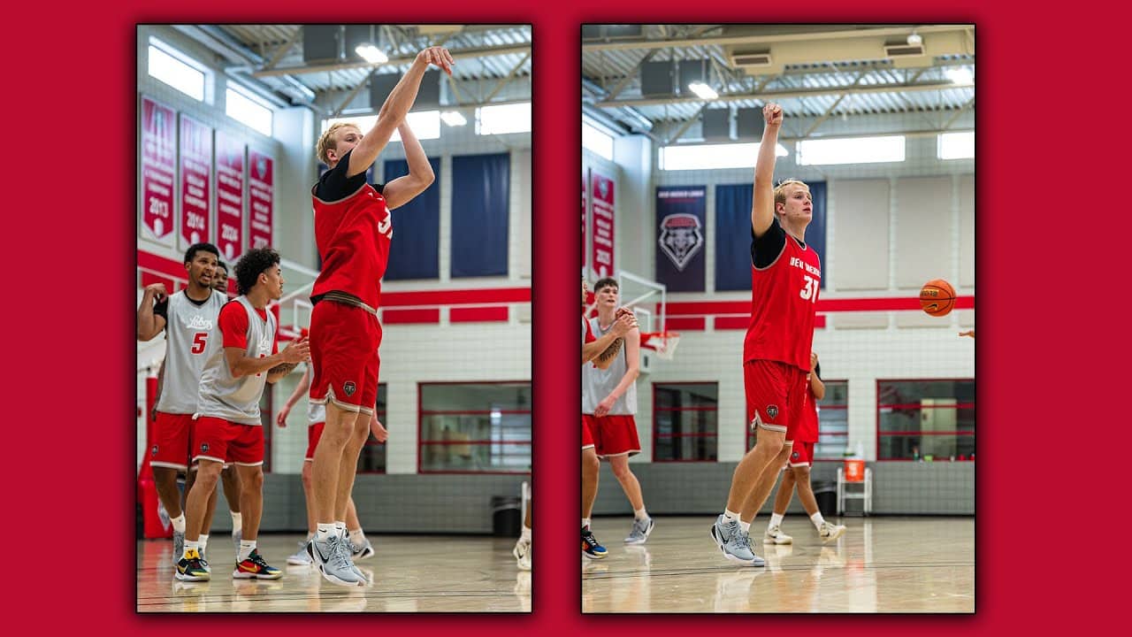 The Pit Press LIVE! Interview with UNM Basketball's Rytis Petraitis