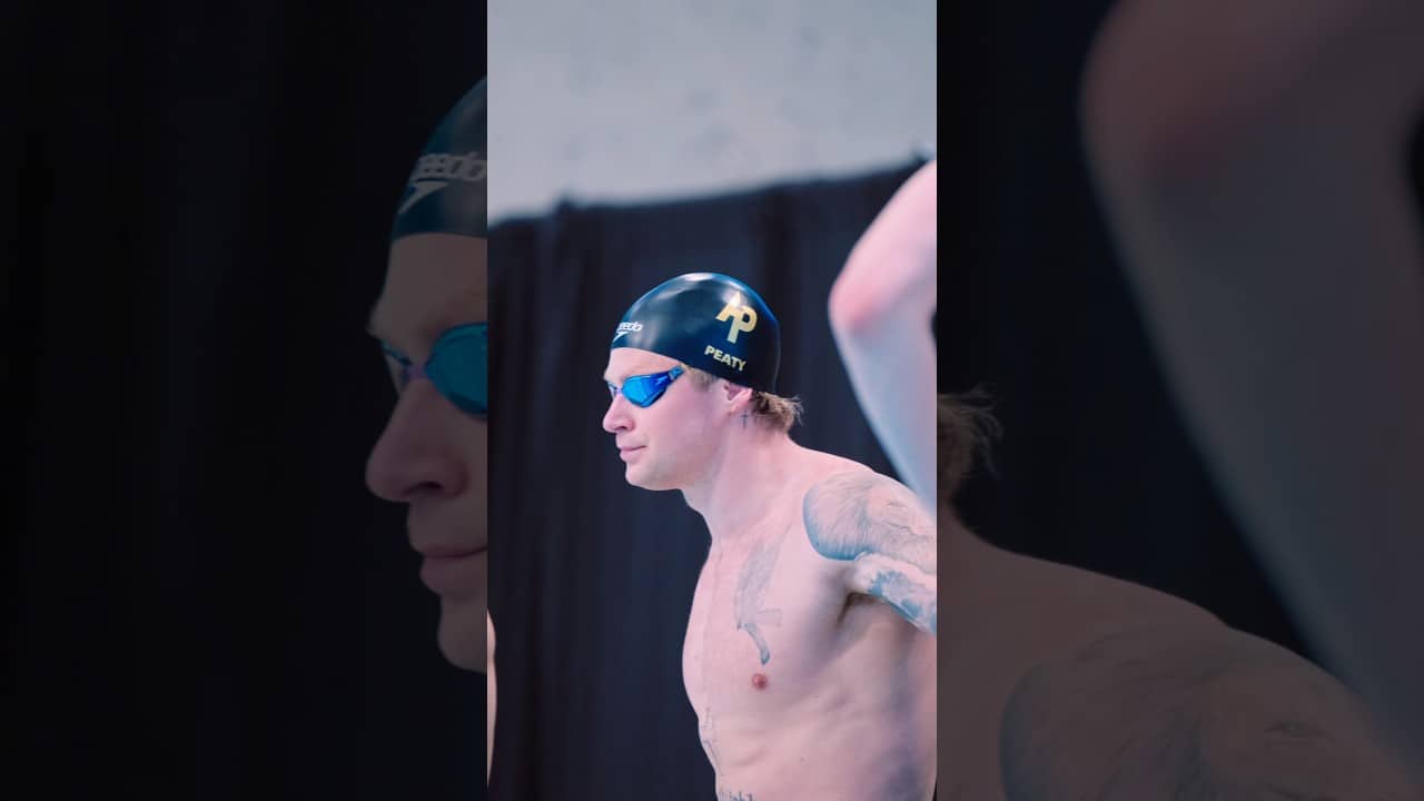 Adam Peaty in London 🦁🤩