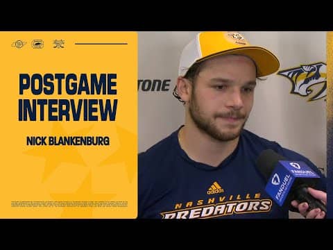 Nick Blankenburg: Postgame Interview - Nov. 3 vs VAN
