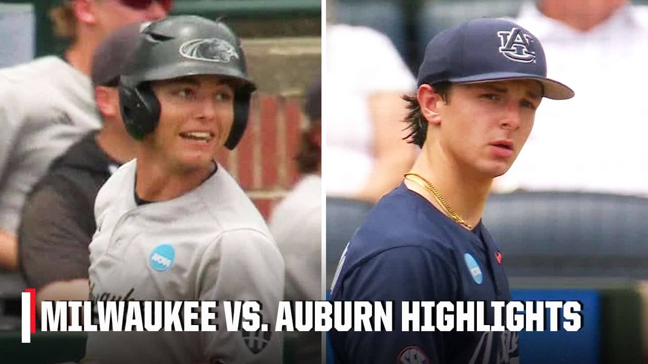 20+ RUNS 🍿 Milwaukee Panther vs. Auburn Tigers | Full Game Highlights | ESPN College Baseball
