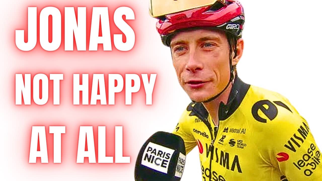 Jonas Vingegaard HISSY FIT Over Paris Nice - Visma Sponsor Update
