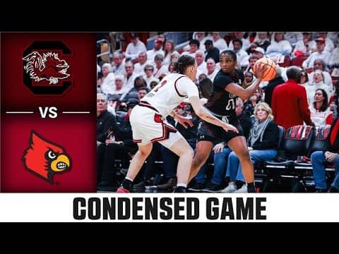 South Carolina vs. Louisville Condensed Game | 2025-26 ACC Women's Basketball