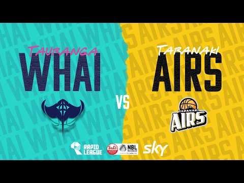 LIVE - Tauranga Whai v Taranaki Airs | @SalsNBL 2026