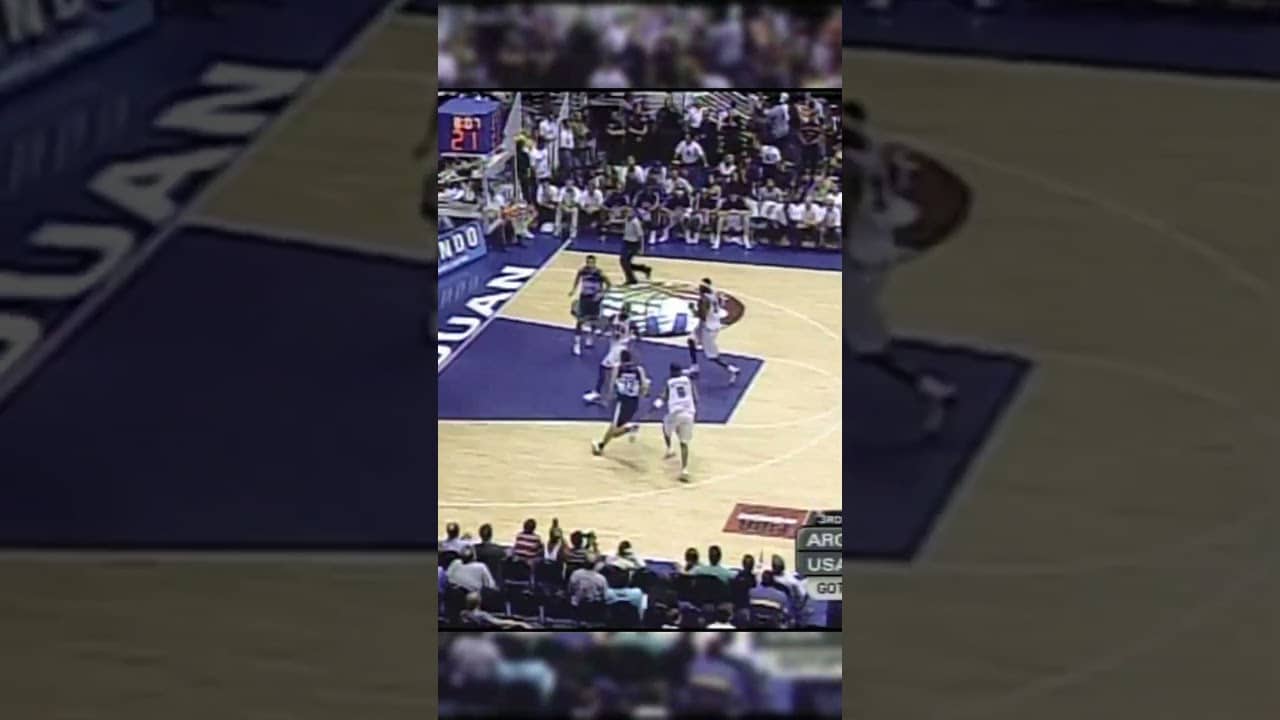 Prime Jermaine O’Neal was bullying everybody 👀 😳 #AmeriCup
